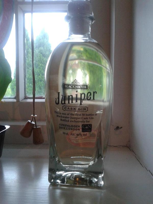 A photo posted on Twitter from one happy Cask Gin customer!