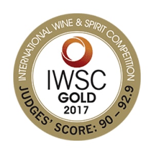 International Wine & Spirit Competition Gold 2017
