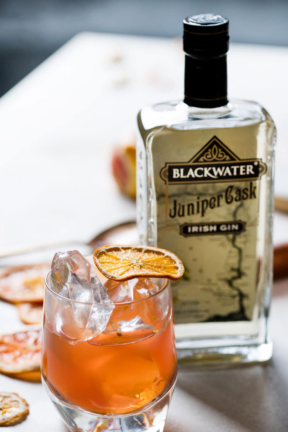 Juniper Cask Gin & Glass