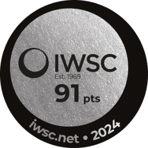 IWSC Spirit Silver 2024 91 pts