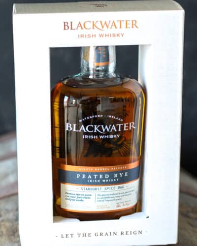 Bottle of Blackwater Irish Whisky Peated Rye